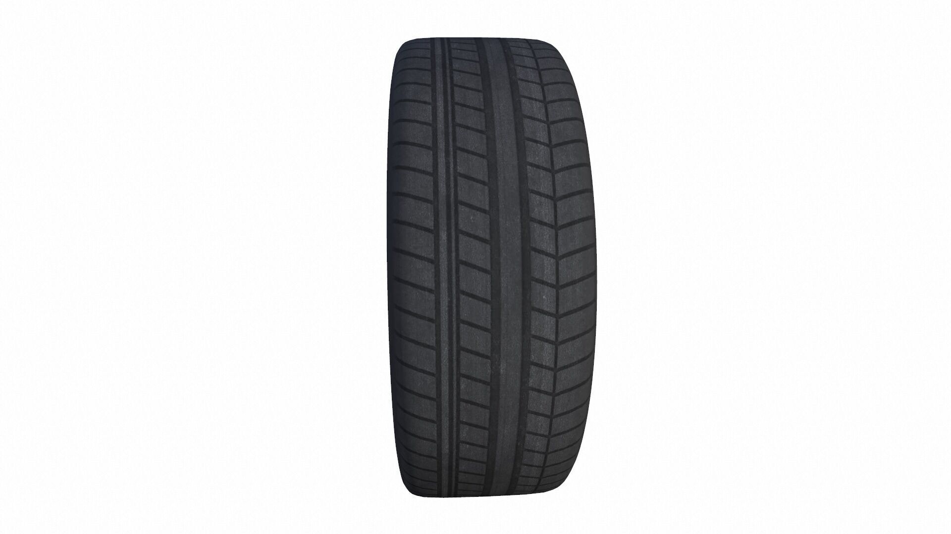 Tyre 3D Model Low-poly 3D model_2