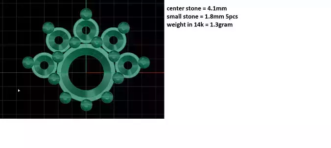 Diamond Stud or Pendant