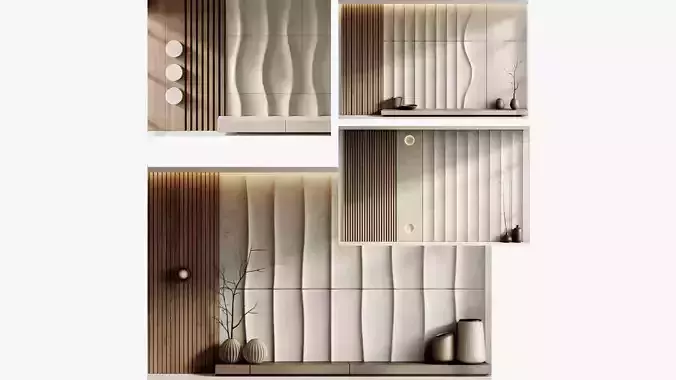 Wall Panels set