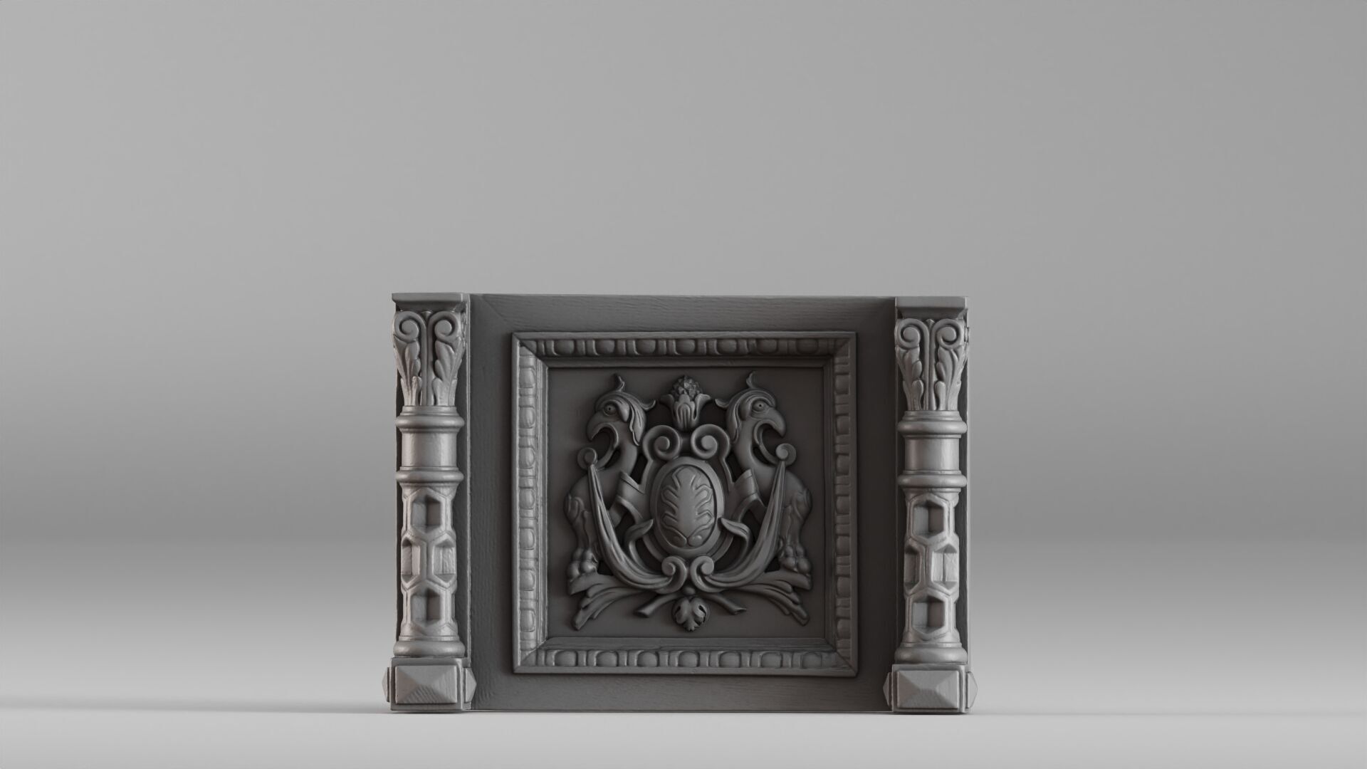 001582 Architectural Element 3D print model_11