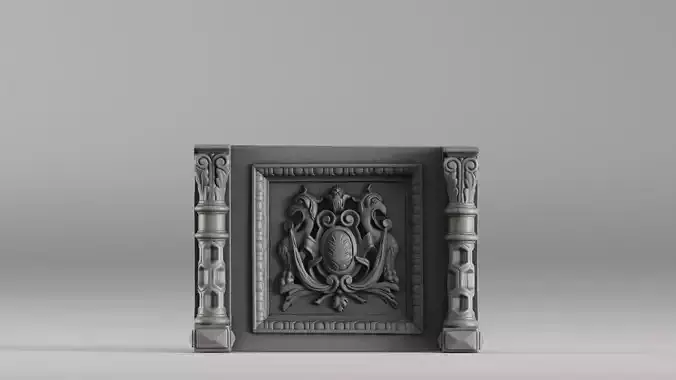 001582 Architectural Element 3D print model