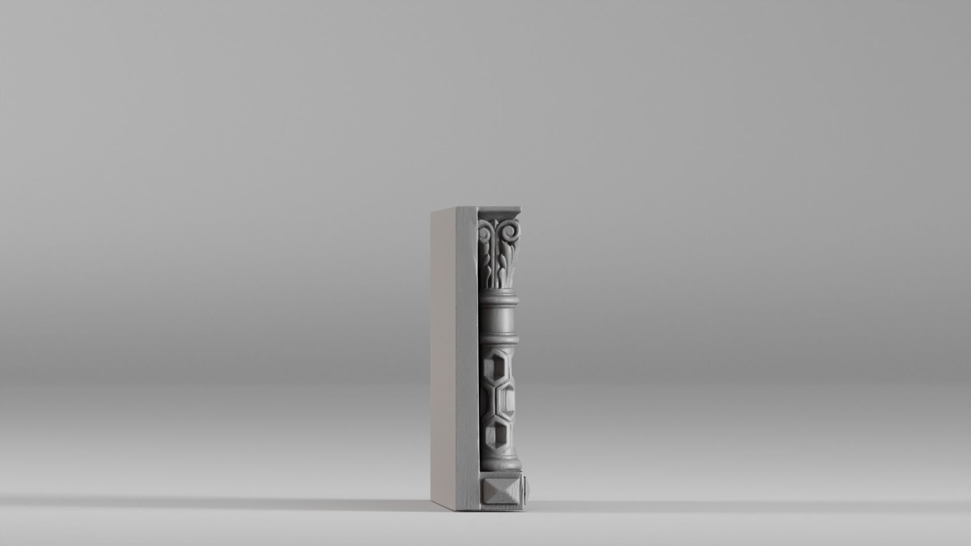 001582 Architectural Element 3D print model_5