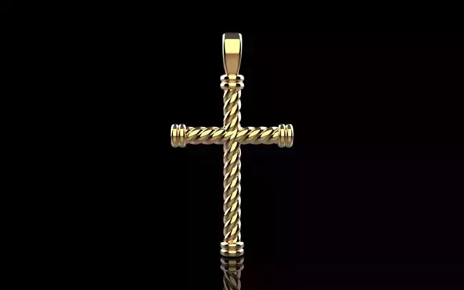 rope cross model 693 3D print model