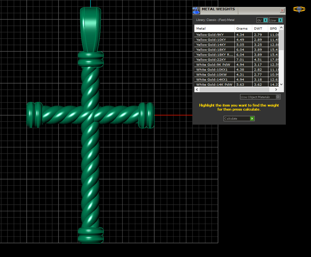 rope cross model 693 3D print model_4