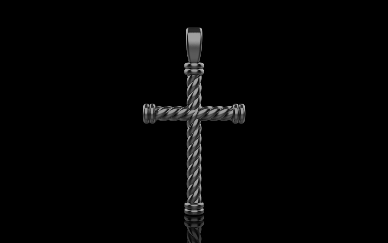 rope cross model 693 3D print model_17