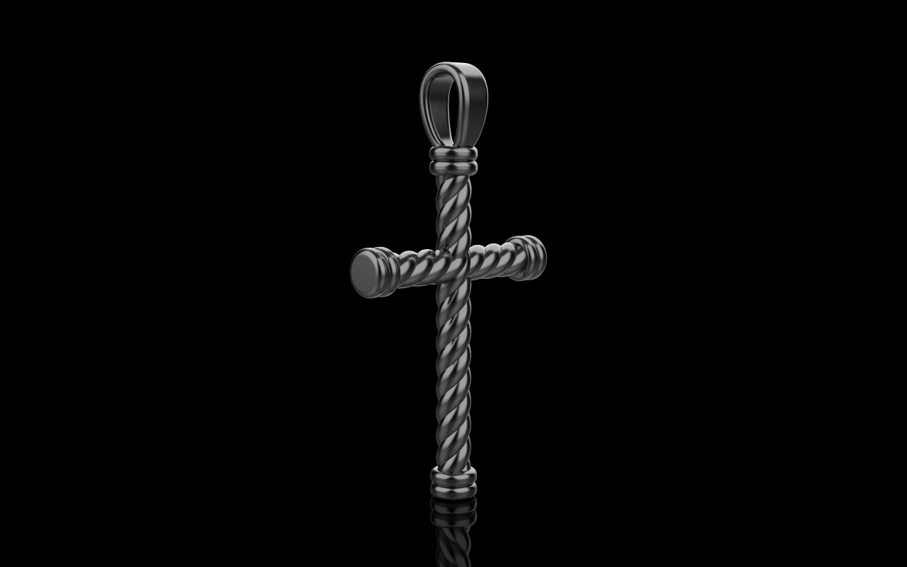 rope cross model 693 3D print model_27