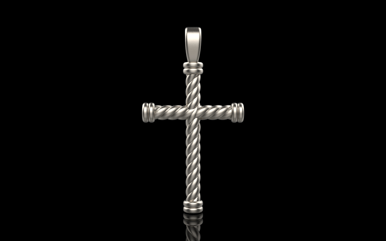 rope cross model 693 3D print model_15