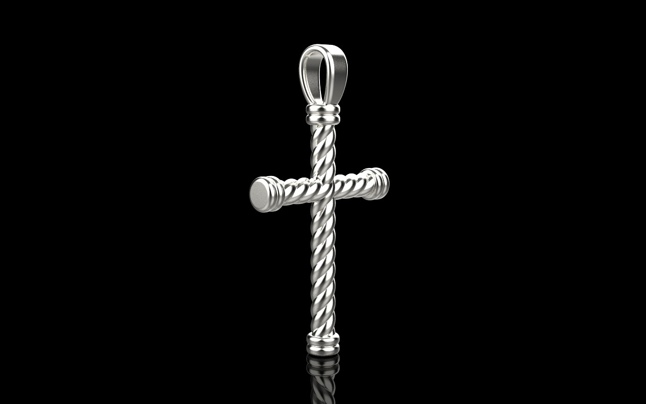 rope cross model 693 3D print model_28