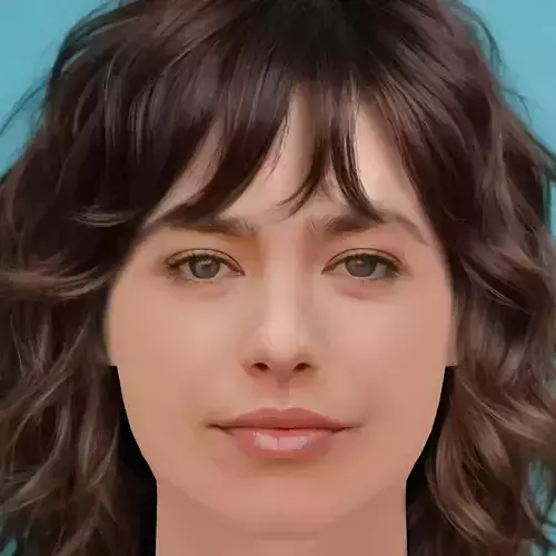 Alexandra Barton Head - No Hair - Low poly head for game