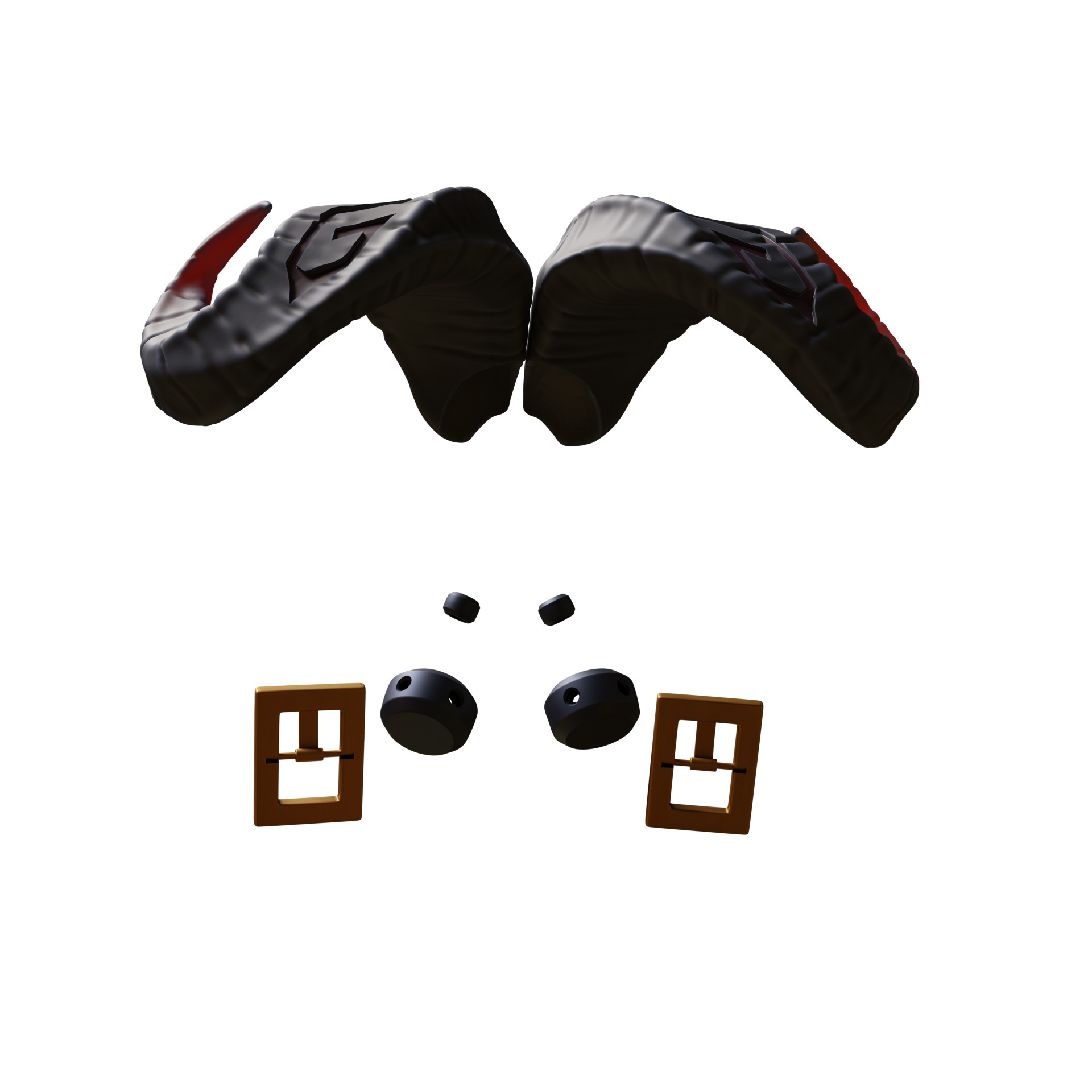 Ornn horns weapon hammer anvil cosplay 3D print model_15