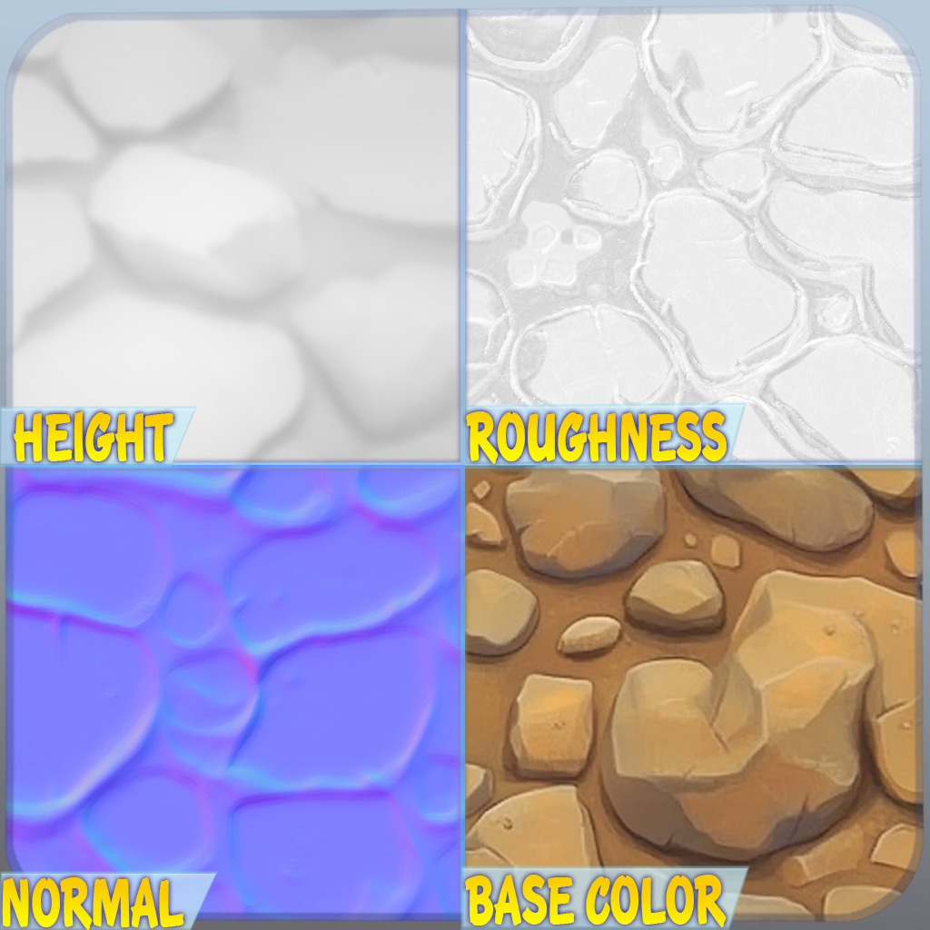 Stylized Ground Seamless Texture Texture_1