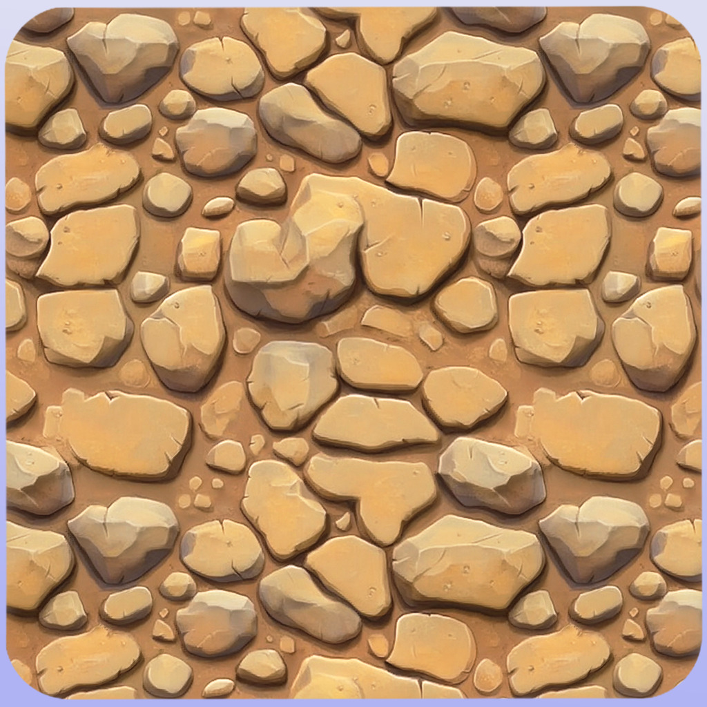 Stylized Ground Seamless Texture Texture_4