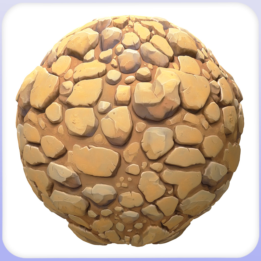 Stylized Ground Seamless Texture Texture_3
