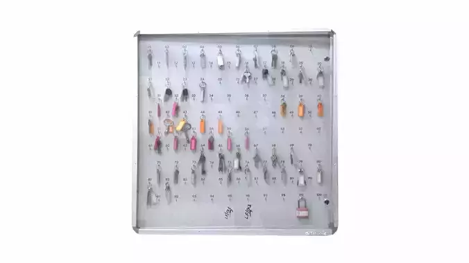 Key Station Low Poly