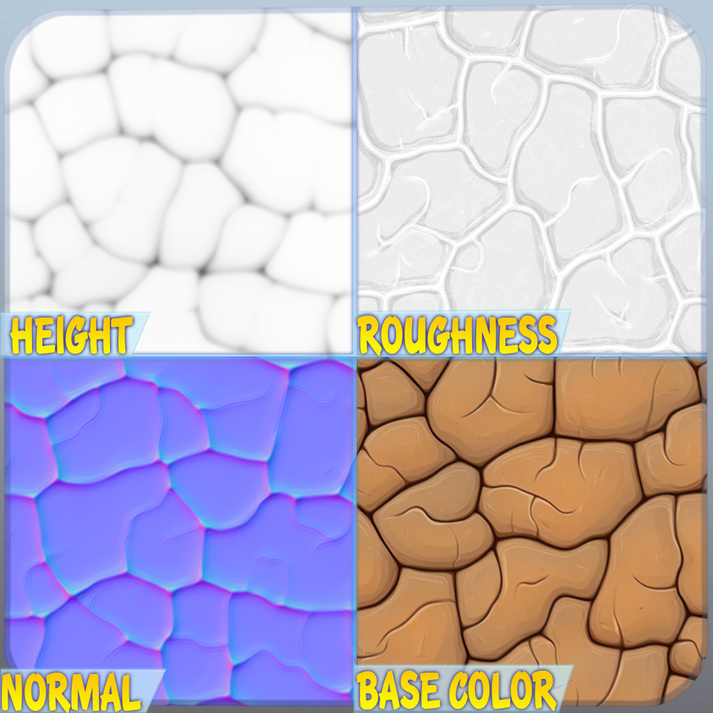 Stylized Ground Seamless Texture Texture_1