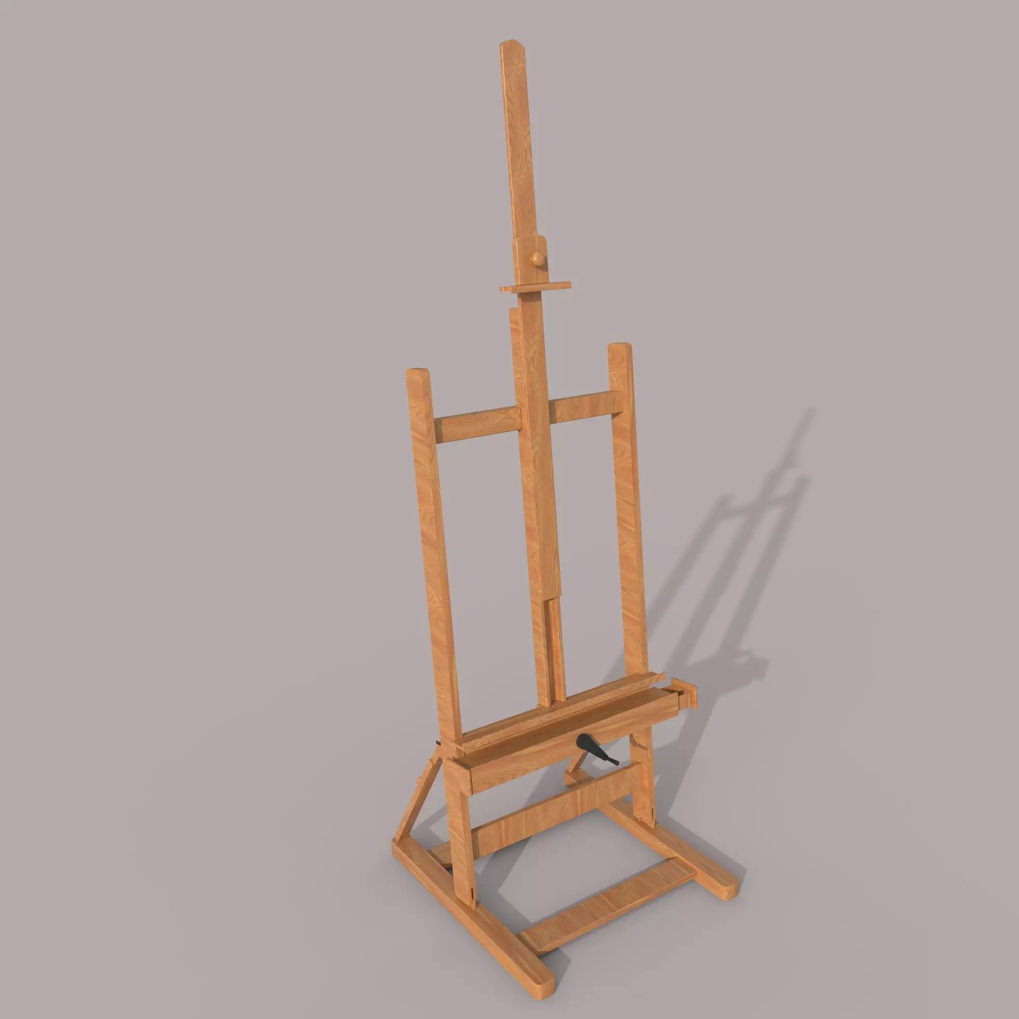 Easel Low-poly 3D model