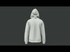 Hoodie with Zipper Style 2 3D model_1