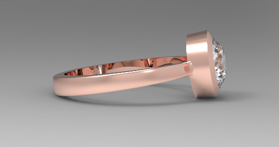 Minimal ring Ready for 3d printing 3dm stl 3D print model_27