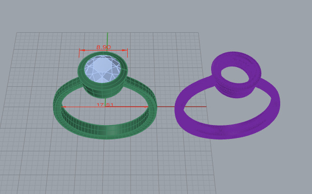 Minimal ring Ready for 3d printing 3dm stl 3D print model_35