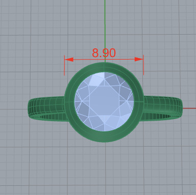 Minimal ring Ready for 3d printing 3dm stl 3D print model_5