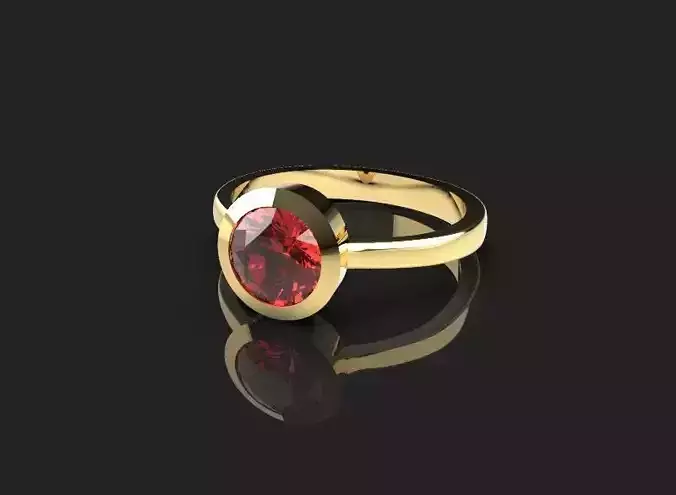 Minimal ring Ready for 3d printing 3dm stl 3D print model