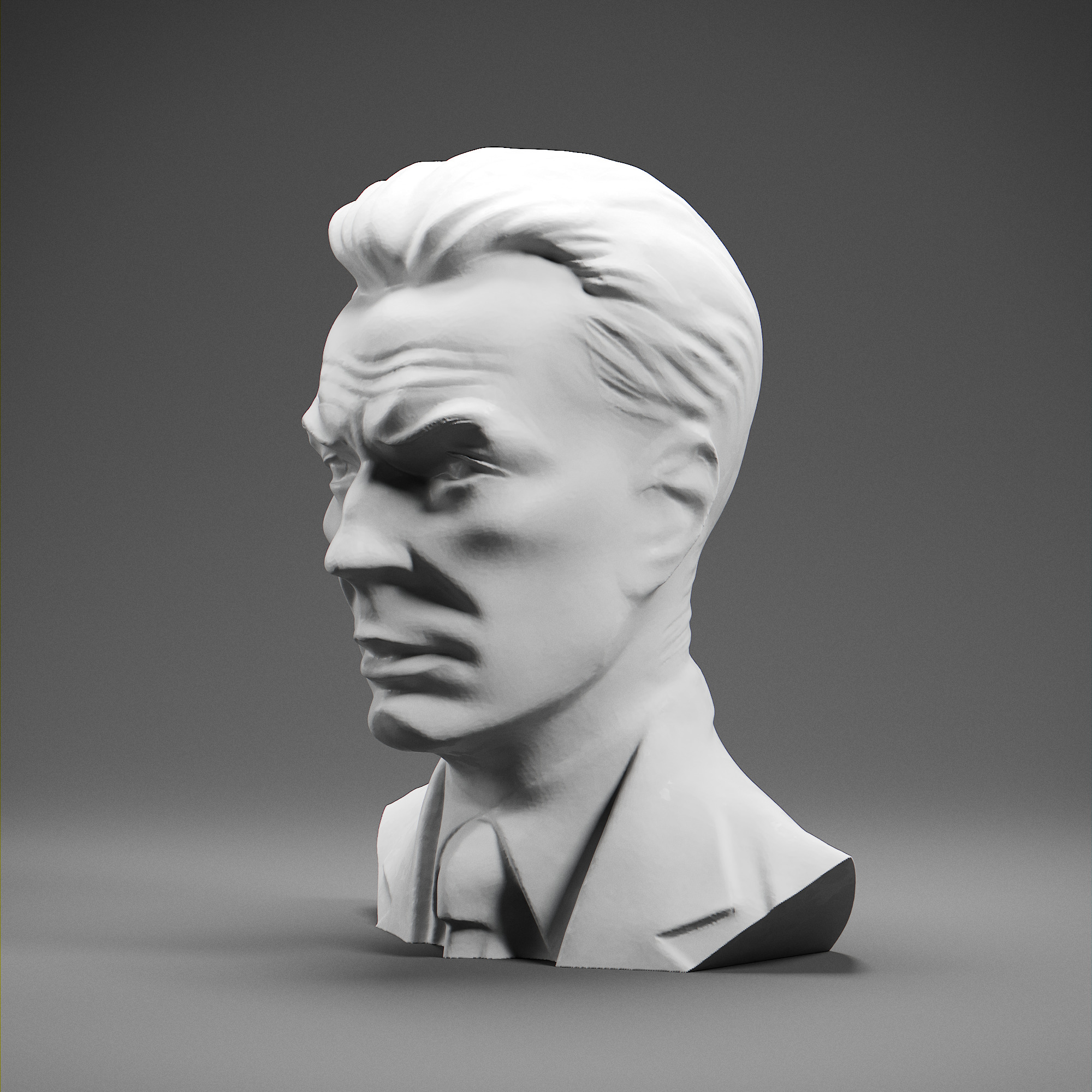 Aldous Huxley 3D print model_1