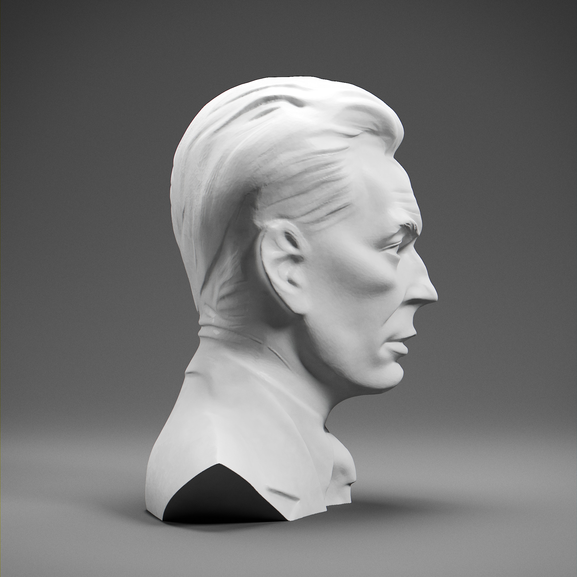 Aldous Huxley 3D print model_6