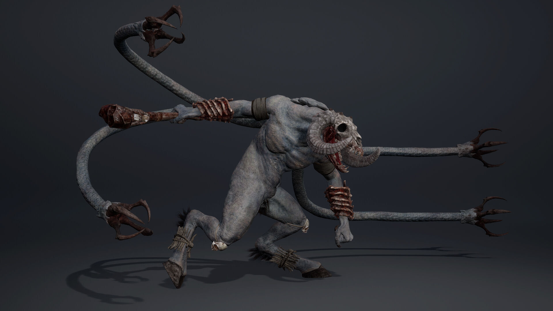 Bloodclaw Fatty Brutal Low-poly 3D model_21