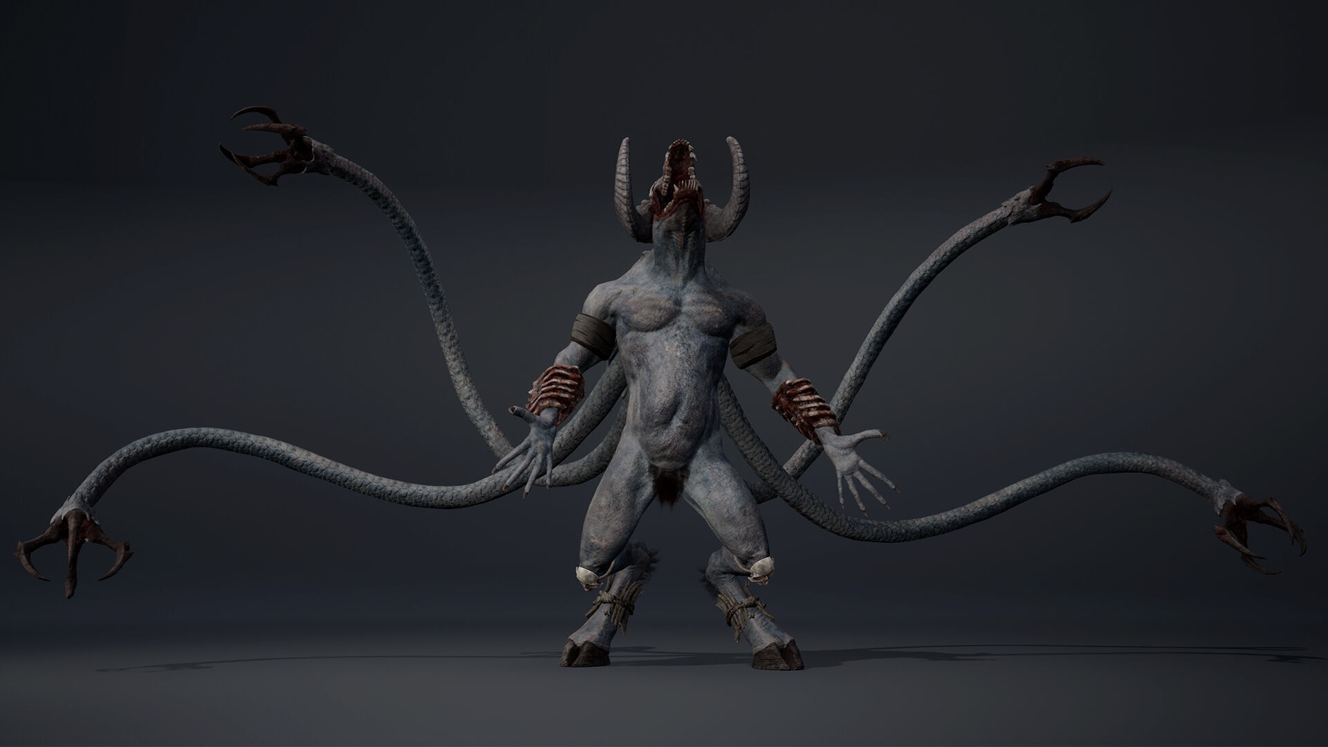 Bloodclaw Fatty Brutal Low-poly 3D model_15