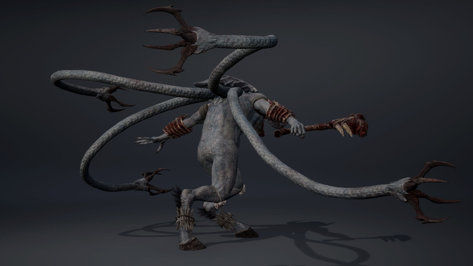 Bloodclaw Fatty Brutal Low-poly 3D model_19