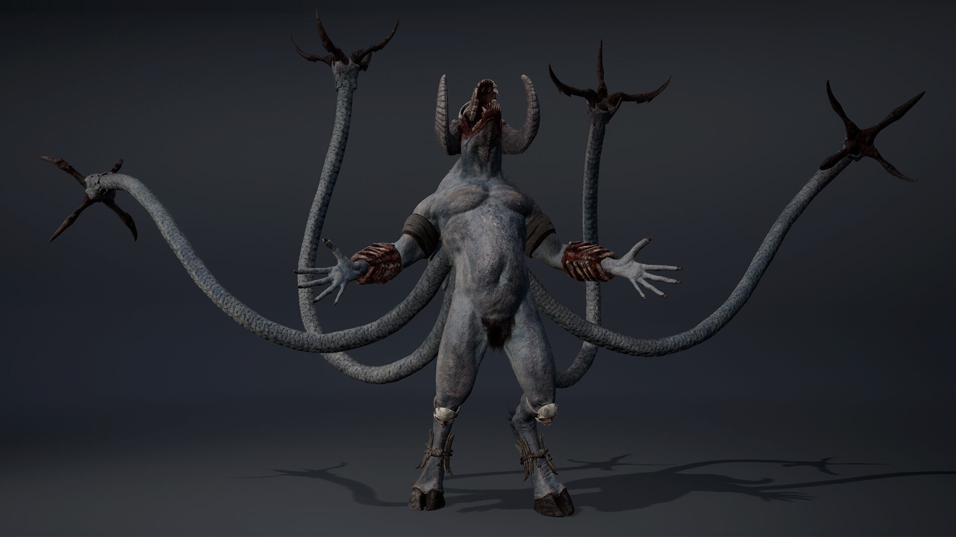 Bloodclaw Fatty Brutal Low-poly 3D model_17