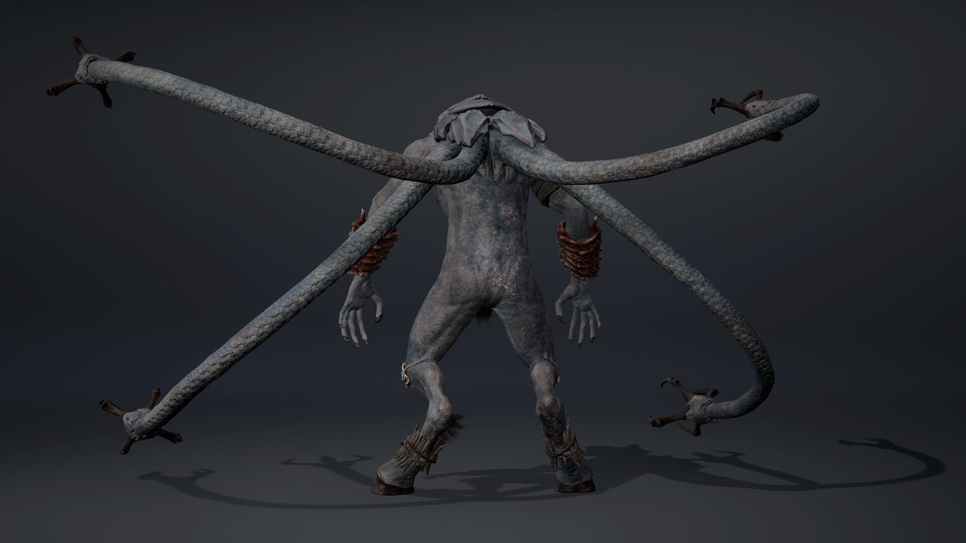 Bloodclaw Fatty Brutal Low-poly 3D model_18