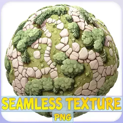 Stylized Ground Seamless Texture