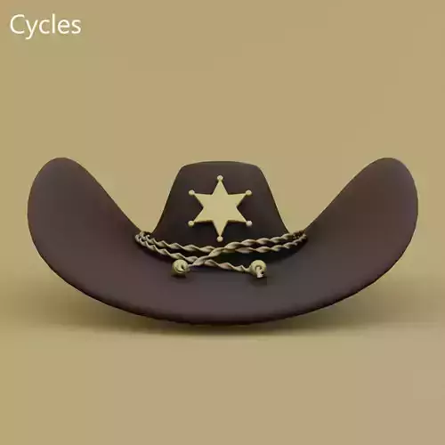 Cowboy Hat 3D model