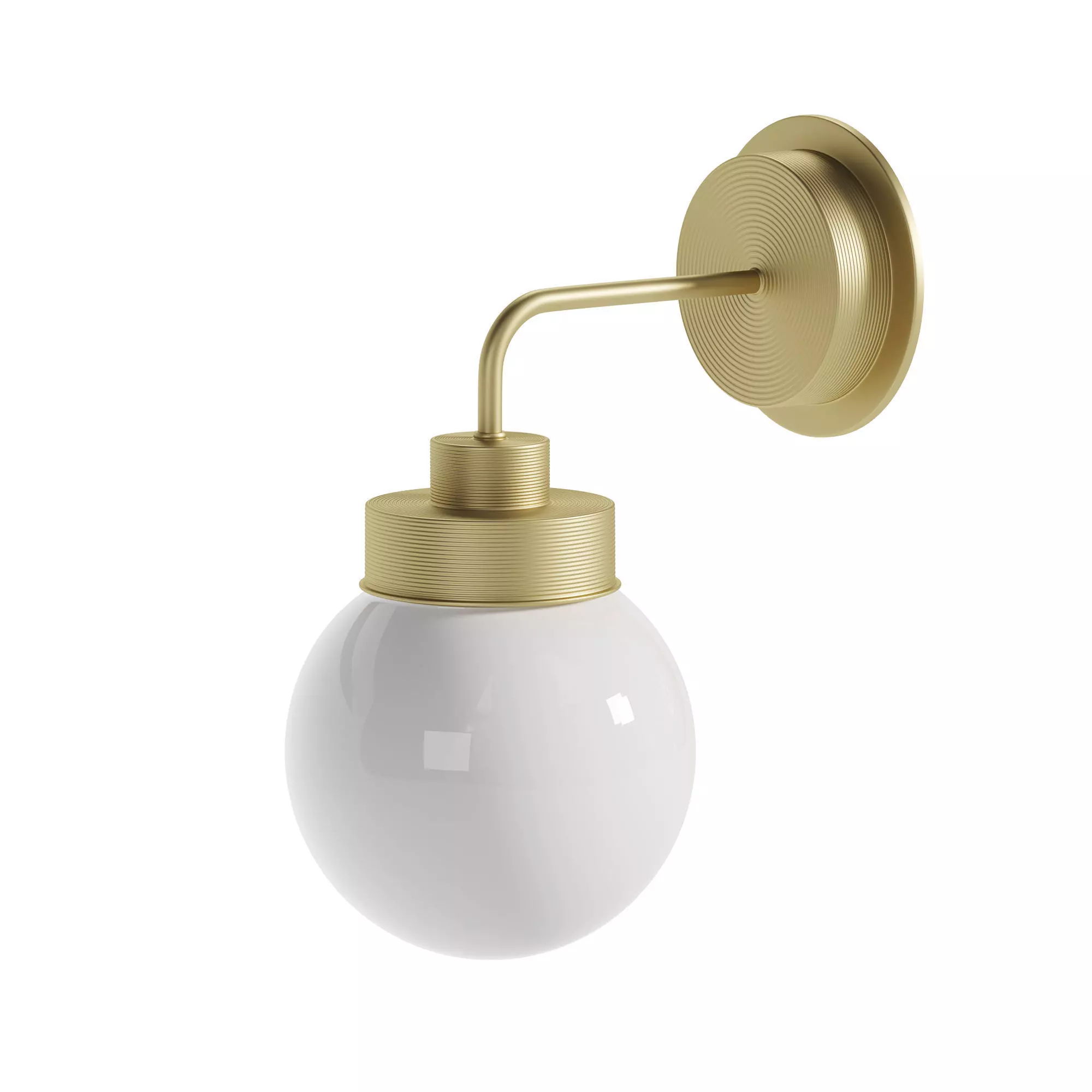 FRIHULT Wall lamp Low-poly 3D model_0