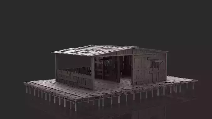 Fantasy Wooden House - Jungle Hut 5