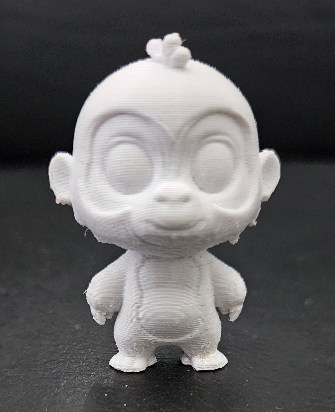 Cute Cartoon Gorilla 3D print model_5
