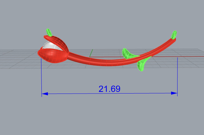 3d printing rose necklace Pendant printable 3dmodel 3dm stl  3D print model_39