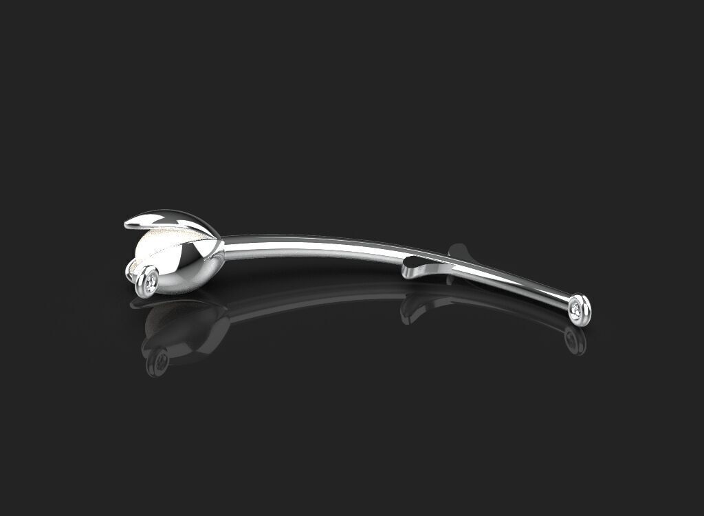 3d printing rose necklace Pendant printable 3dmodel 3dm stl  3D print model_16