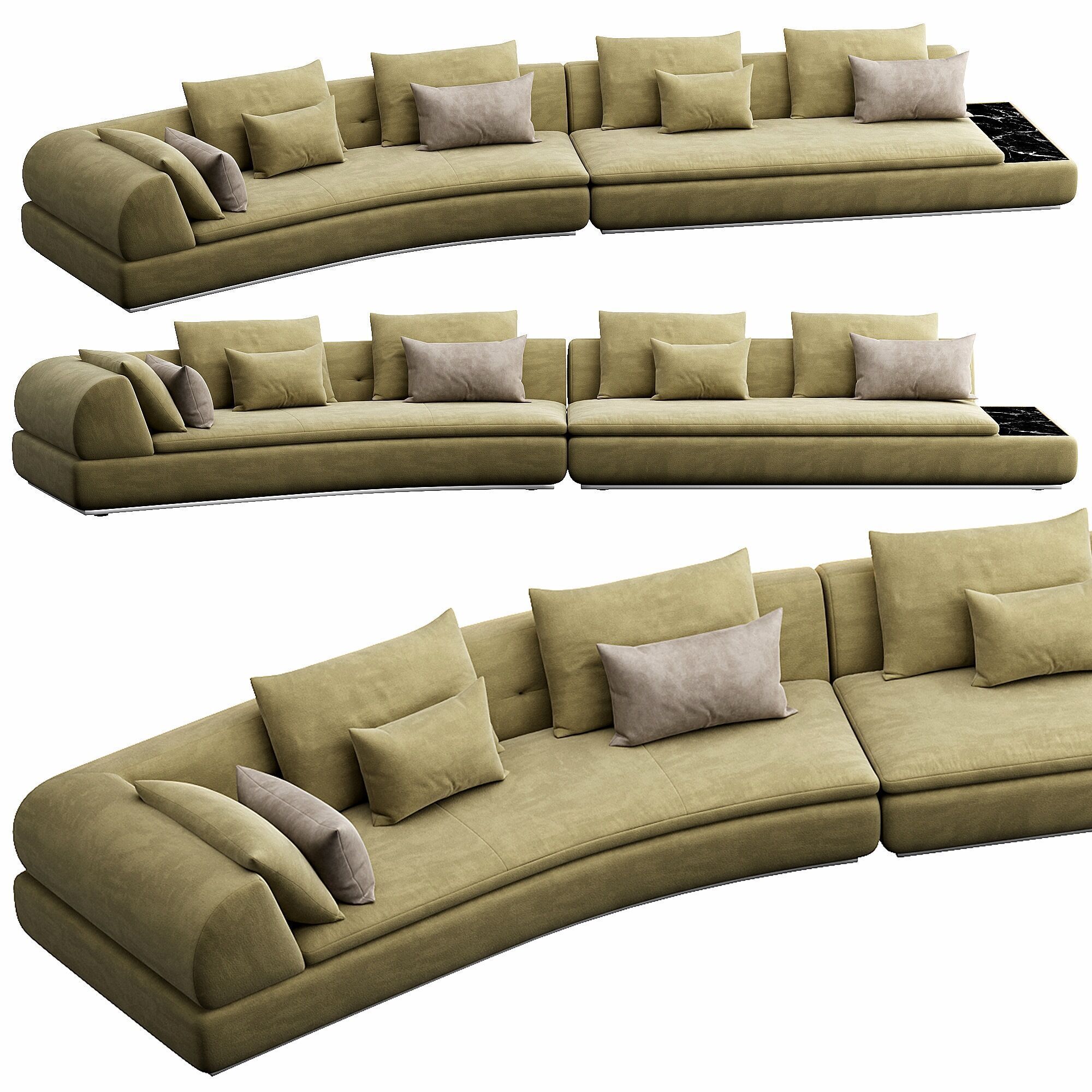 Supermoon SOfa 3D model_2