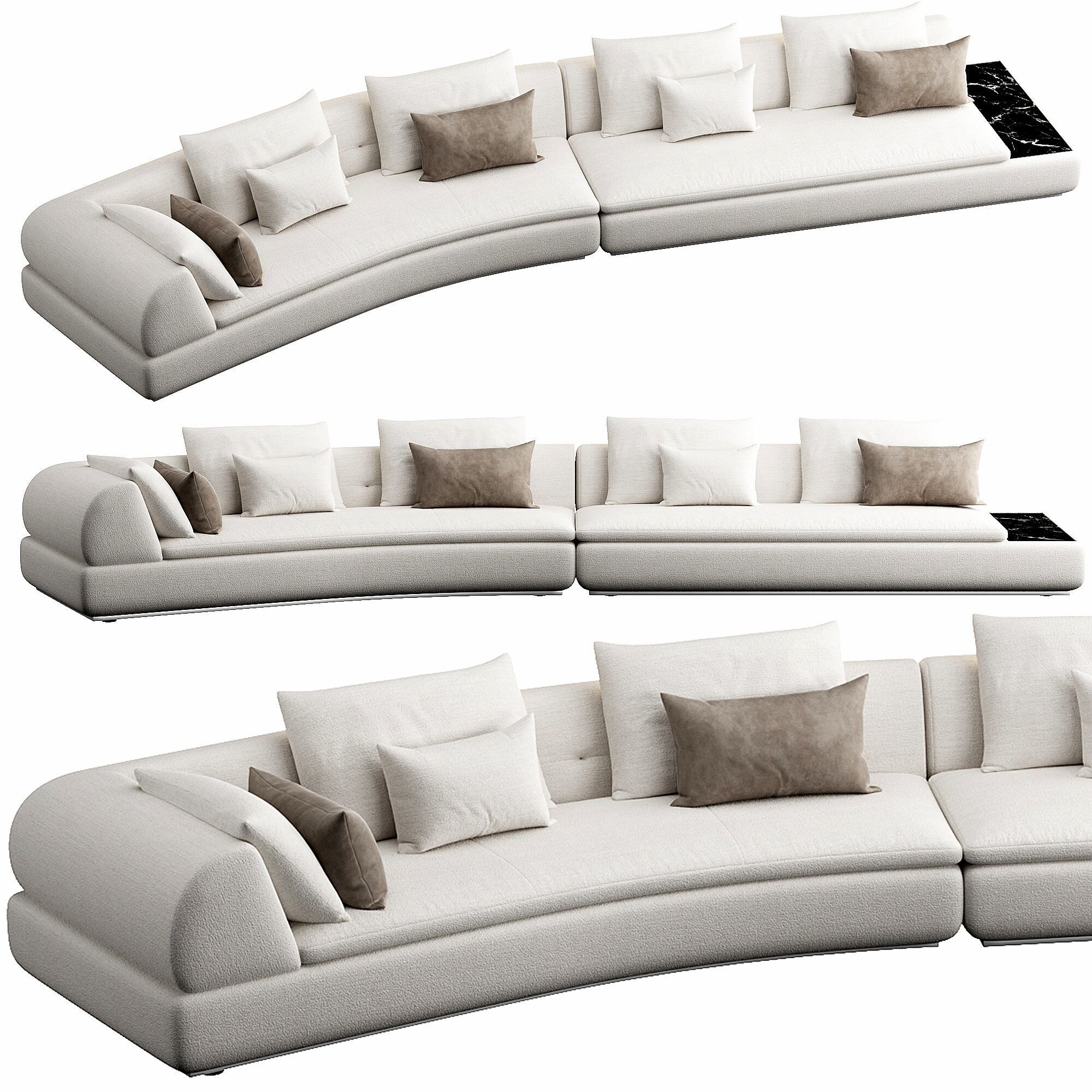 Supermoon SOfa 3D model_1