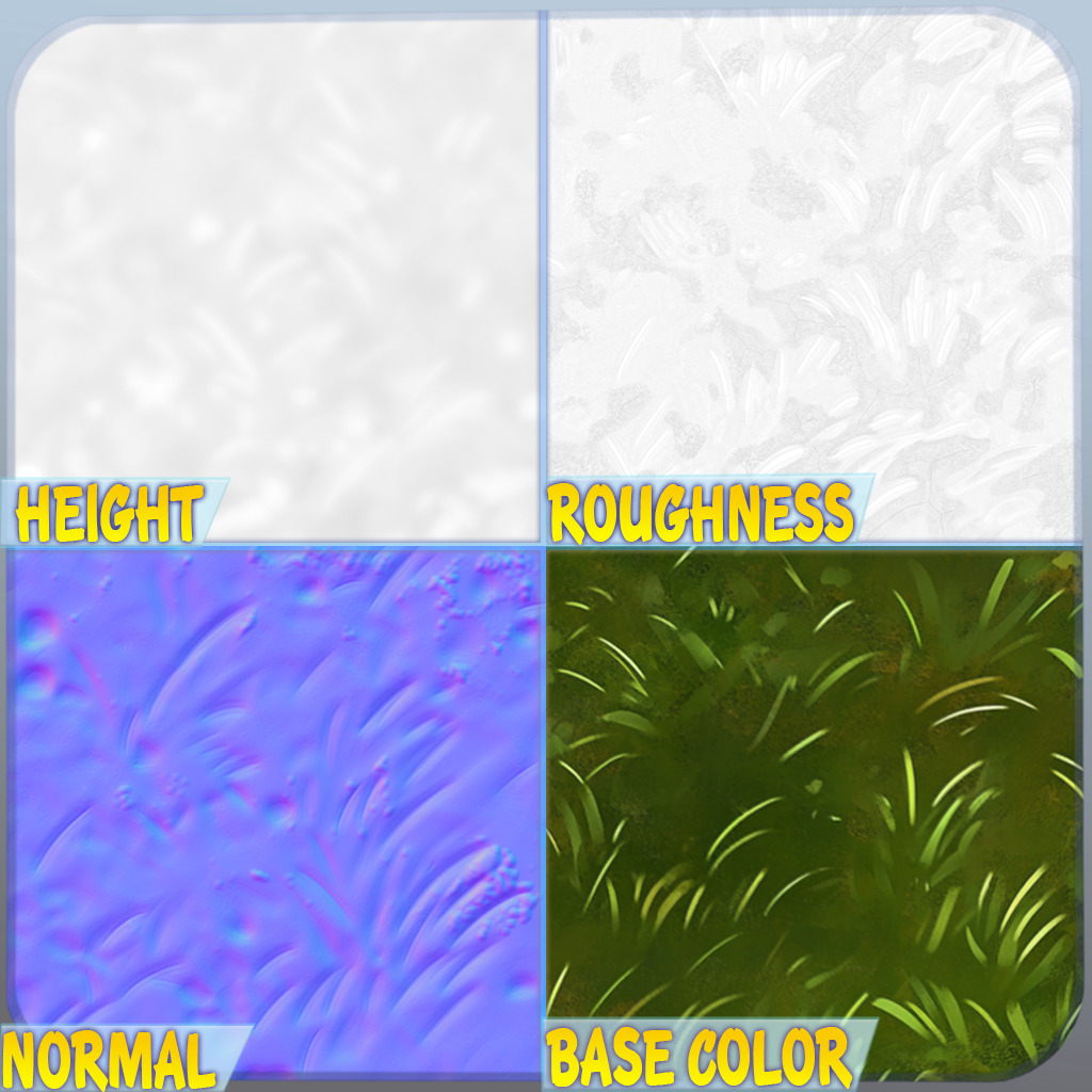 Stylized Ground Seamless Texture Texture_1