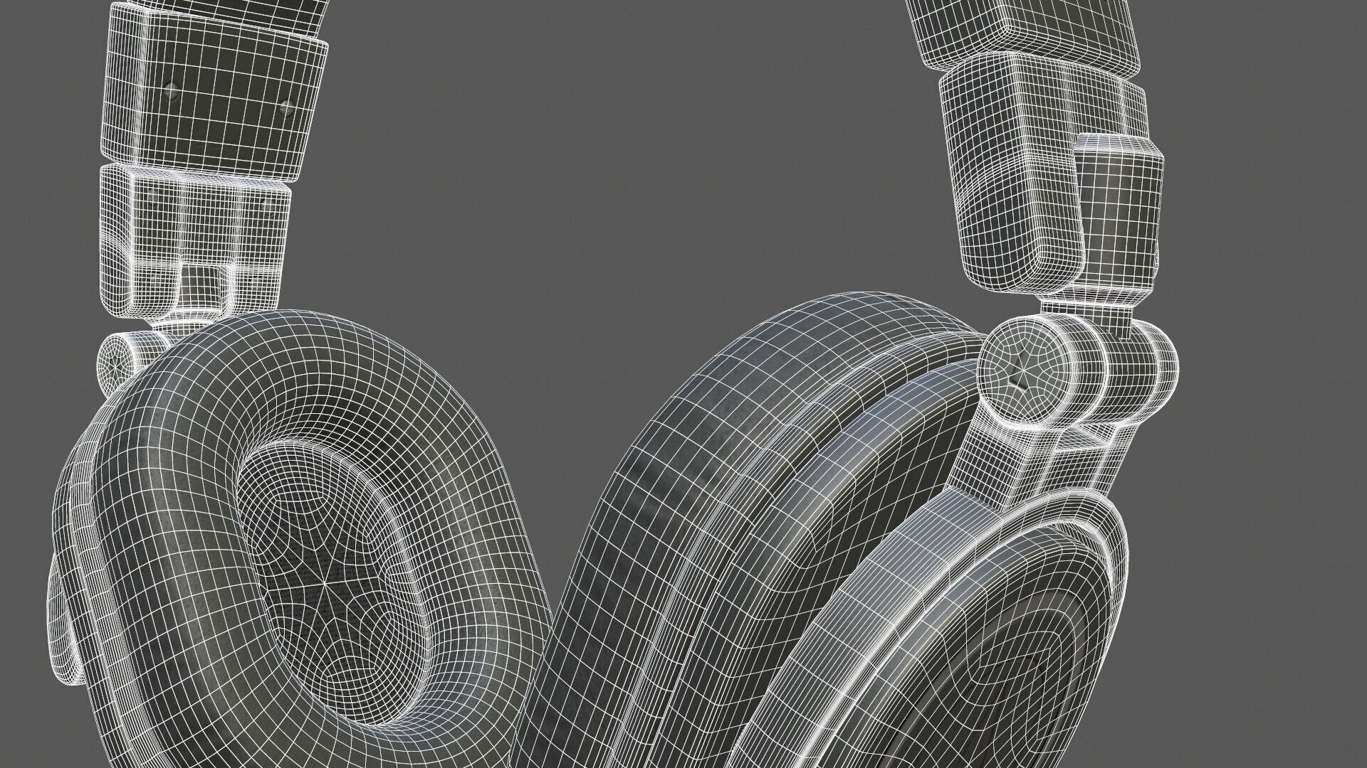 Audio Technica Headphone ATH-M50X 3D model_18