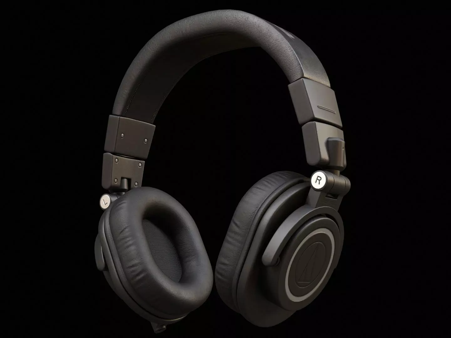 Audio Technica Headphone ATH-M50X 3D model_0