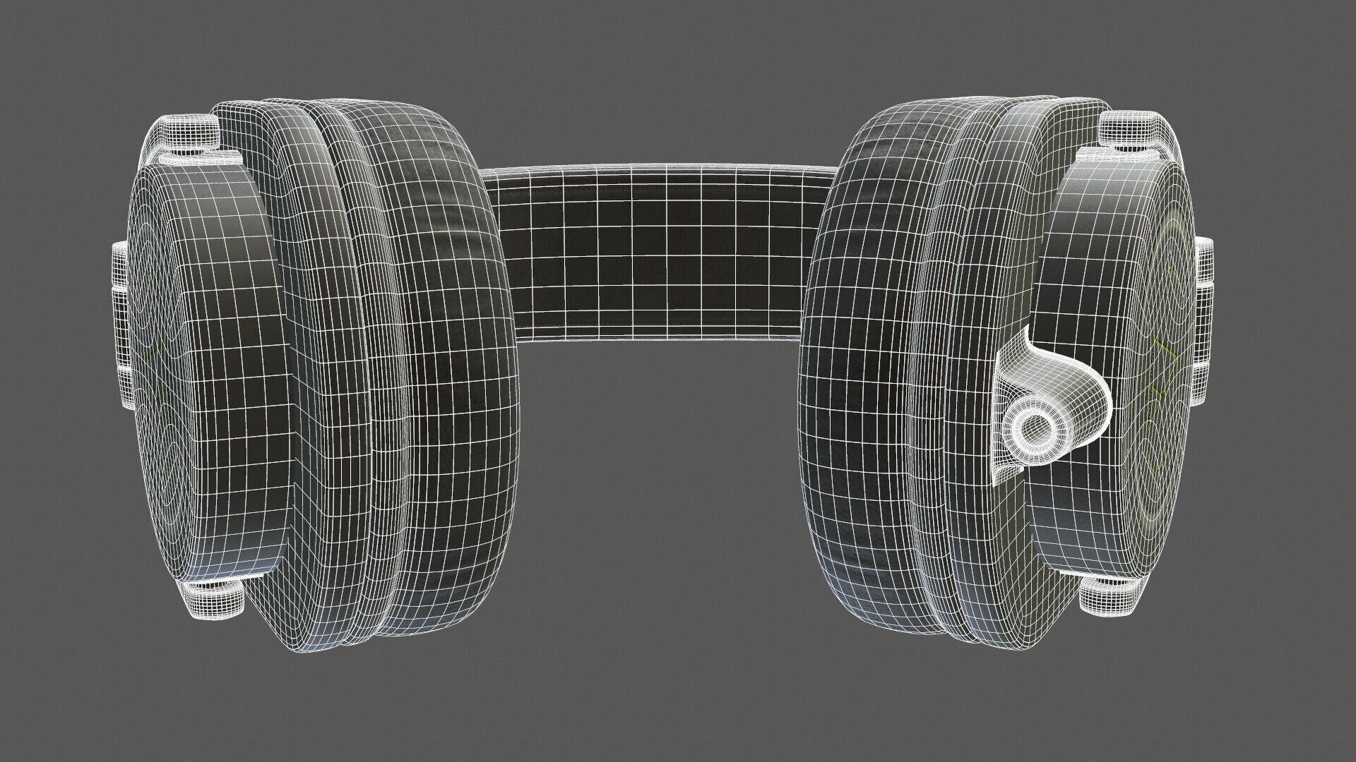 Audio Technica Headphone ATH-M50X 3D model_16