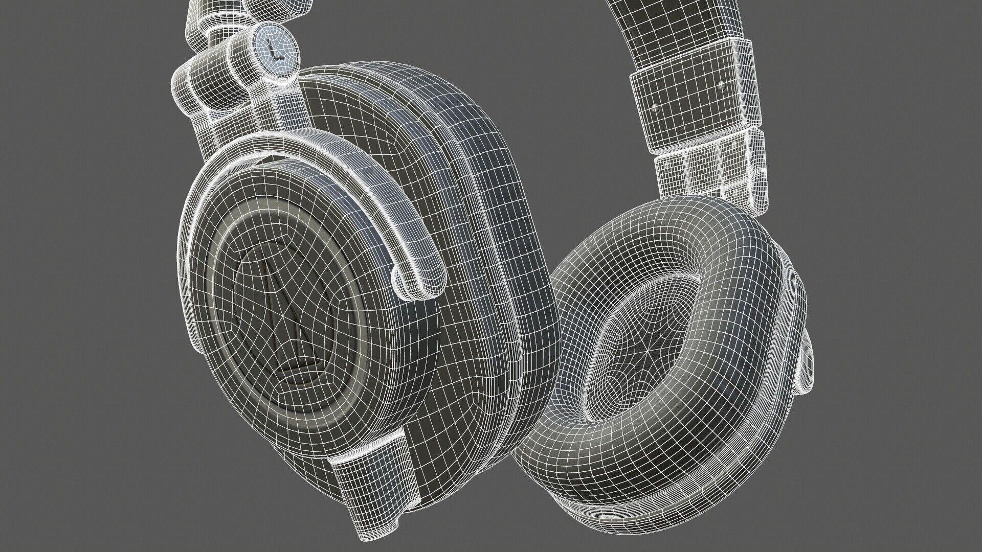 Audio Technica Headphone ATH-M50X 3D model_21