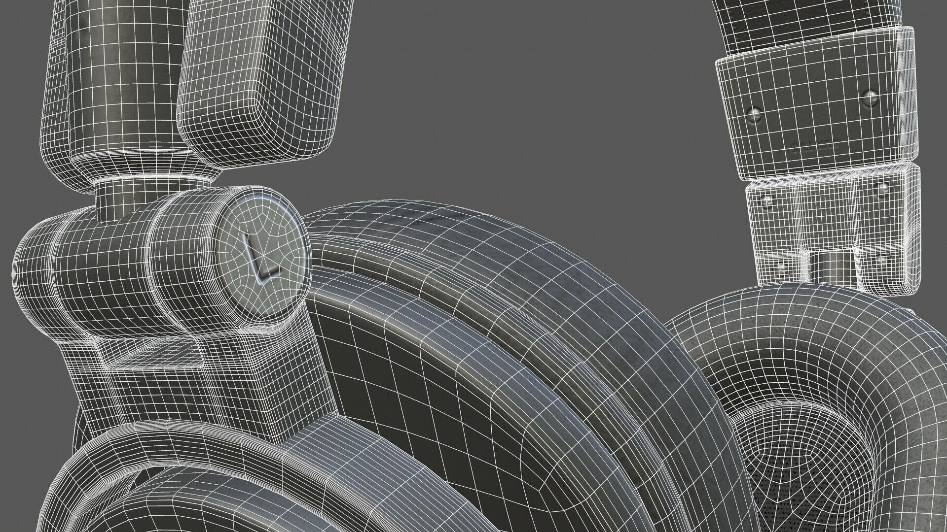 Audio Technica Headphone ATH-M50X 3D model_20