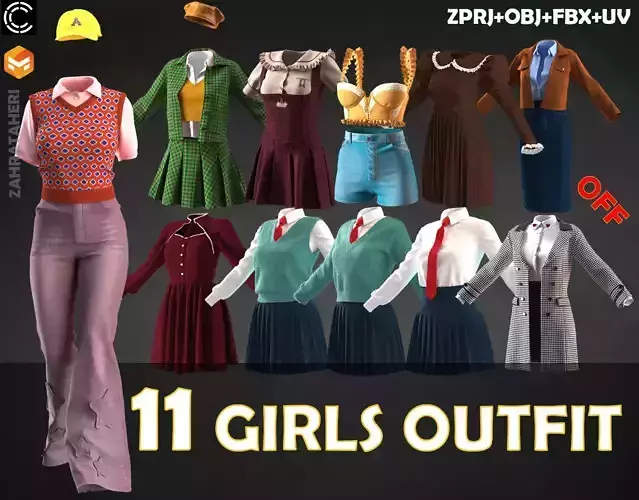  GIRLS  OUTFIT
