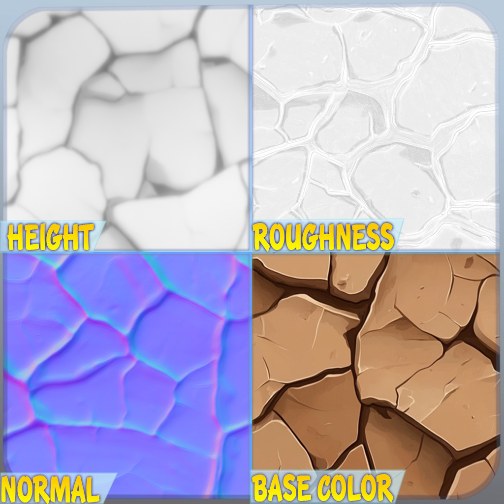 Stylized Ground Seamless Texture Texture_1