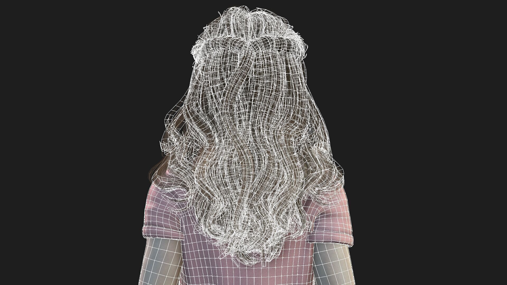 Realistic 3D Model of a Woman 3D model_18